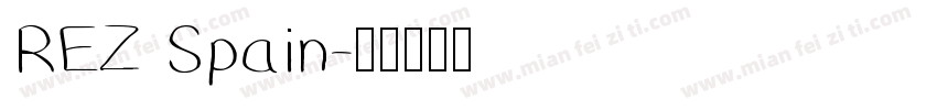 REZ Spain字体转换